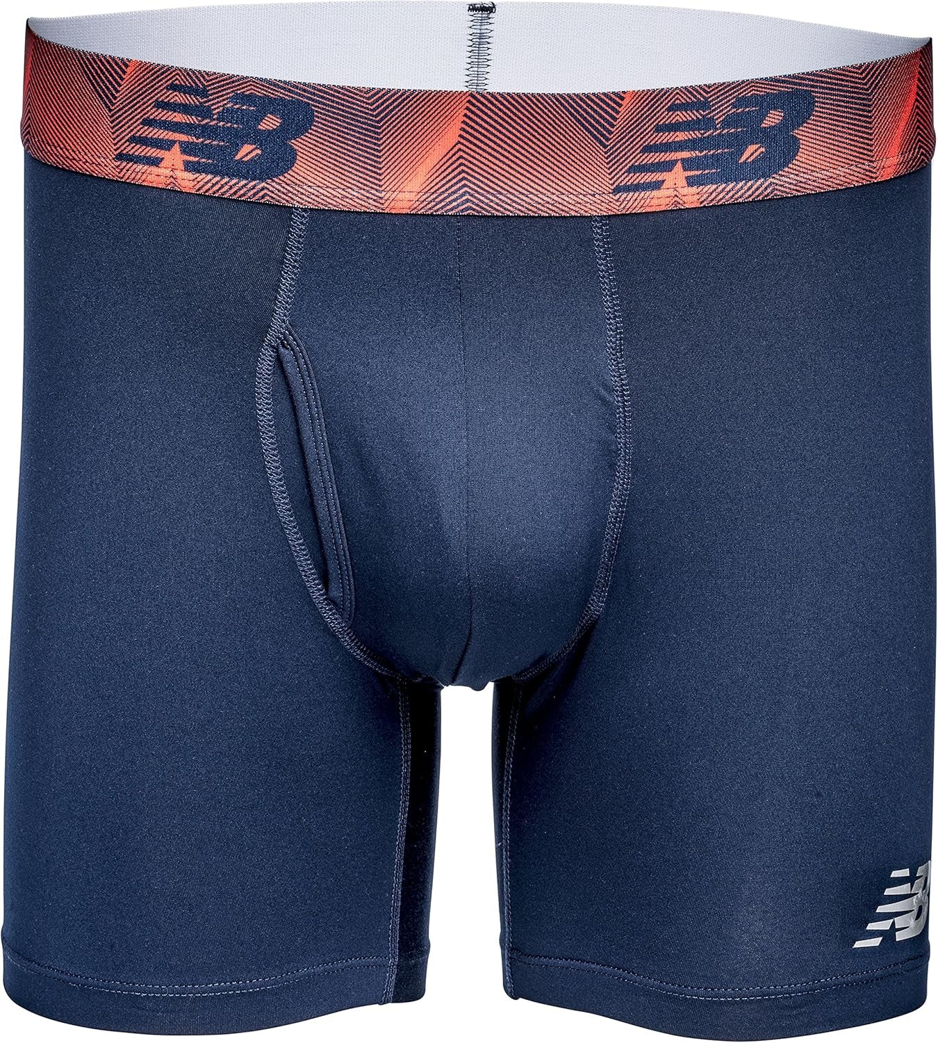 Men'S 6" Boxer Brief Fly Front with Pouch, 3-Pack