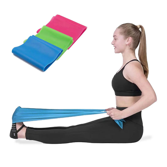 Resistance Bands Physical Therapy Exercise Bands Set of 3 Workout Bands