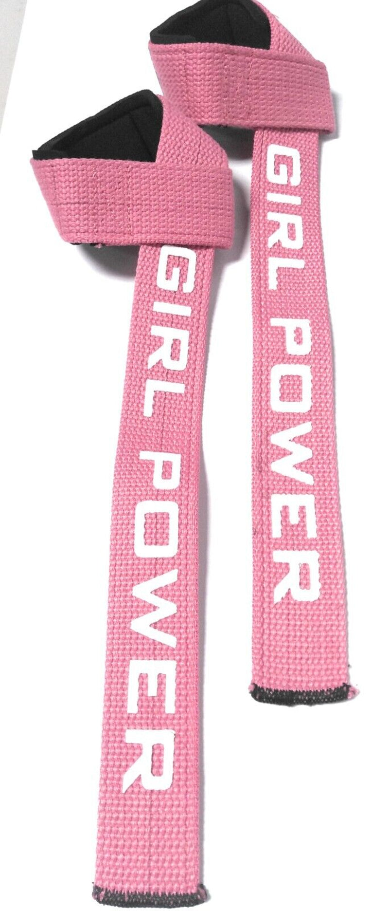 Wrist Straps Pink GRIP Girl Power Bodybuilding Crossfit Lifting STRAPS