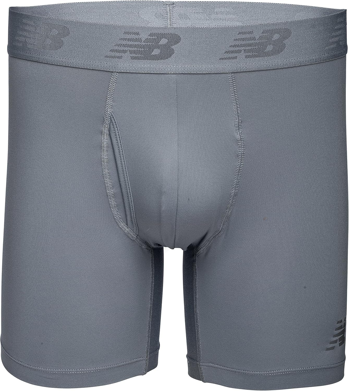 Men'S 6" Boxer Brief Fly Front with Pouch, 3-Pack